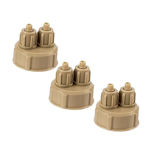 FONDOTIN 3 Stück Kohlendioxid DIY Tragbare Düsenbeständige Luftsiebkappen Korkenzieherdosenreaktor Propansubstrattankzubehör Aquarium Kohlendioxid Kit Hellbraun Abs FONDOTIN 3 Stück Kohlendioxid DIY Tragbare Düsenbeständige Luftsiebkappen Korkenzieherdosenreaktor Propansubstrattankzubehör Aquarium Kohlendioxid Kit Hellbraun Abs von FONDOTIN