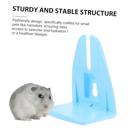 FONDOTIN 3 Stück Teiliges Hamster Laufradgestell aus Leichtem Kunststoff mit Geräuschreduzierung Schnelle Wasserflaschenhalterung und Stabiler Ausführung für FONDOTIN 3 Stück Teiliges Hamster Laufradgestell aus Leichtem Kunststoff mit Geräuschreduzierung Schnelle Wasserflaschenhalterung und Stabiler Ausführung für von FONDOTIN