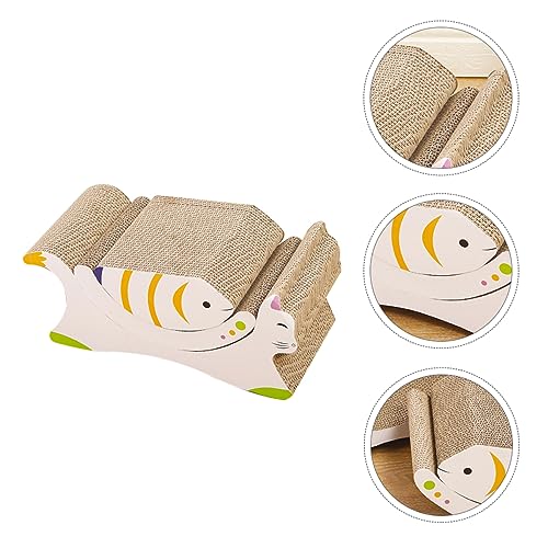 FONDOTIN 3-teiliges Katzenkratzbrett-Set Aus Karton Katzenkratzbaum Für Innenkatzen Haustierkratzer Für Möbel FONDOTIN 3-teiliges Katzenkratzbrett-Set Aus Karton Katzenkratzbaum Für Innenkatzen Haustierkratzer Für Möbel von FONDOTIN