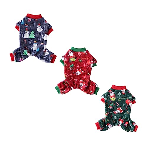 FONDOTIN 3 Teiliges Weihnachtspyjama Set Für Haustiere Hundedecken Für Große Hunde Halloween Cosplay Kleidung Für Hunde Welpen Hundekostüm Hundekleidung Windhund Schlafanzug Für FONDOTIN 3 Teiliges Weihnachtspyjama Set Für Haustiere Hundedecken Für Große Hunde Halloween Cosplay Kleidung Für Hunde Welpen Hundekostüm Hundekleidung Windhund Schlafanzug Für von FONDOTIN