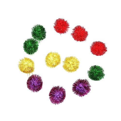 FONDOTIN 30Stücke Mini Lametta Kugeln für Katzen Katzenspielzeug aus Glitzerndem Material Interaktive Spielbälle für Bewegung und Spaß für Ihre FONDOTIN 30Stücke Mini Lametta Kugeln für Katzen Katzenspielzeug aus Glitzerndem Material Interaktive Spielbälle für Bewegung und Spaß für Ihre von FONDOTIN