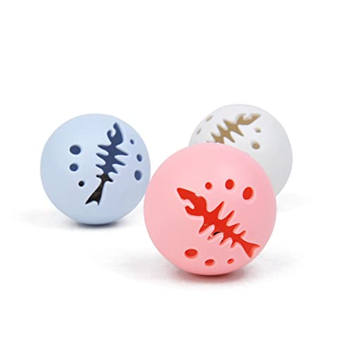 FONDOTIN 3St Katze Glocke Federball Leuchtend beleuchtete Kugeln Katzen minzekissen Kätzchen Katzenspielzeug interaktiv Pet-Ball- Ballspielzeug für Katzen FONDOTIN 3St Katze Glocke Federball Leuchtend beleuchtete Kugeln Katzen minzekissen Kätzchen Katzenspielzeug interaktiv Pet-Ball- Ballspielzeug für Katzen von FONDOTIN