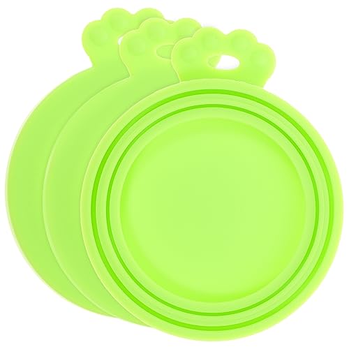 FONDOTIN 3St Silikondeckel für Dosen Getränkedosendeckel Becherdeckel Topper für Hundefutter Sparer Haustiere Lebensmittel Katzenfutter kann abdecken Katzendosendeckel Kieselgel Light Green FONDOTIN 3St Silikondeckel für Dosen Getränkedosendeckel Becherdeckel Topper für Hundefutter Sparer Haustiere Lebensmittel Katzenfutter kann abdecken Katzendosendeckel Kieselgel Light Green von FONDOTIN