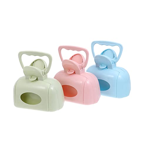 FONDOTIN 3St Toilette Welpenunterlagen Hunde-PIPI-Pads Hund Schaufel Hündchen Haustierabfallsammler Haustierkotgreifer Reinigungsmittel für Tierabfälle Schaufel für Haustierstreu Plastik FONDOTIN 3St Toilette Welpenunterlagen Hunde-PIPI-Pads Hund Schaufel Hündchen Haustierabfallsammler Haustierkotgreifer Reinigungsmittel für Tierabfälle Schaufel für Haustierstreu Plastik von FONDOTIN