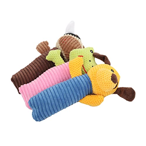 FONDOTIN Quietschspielzeug Für Hunde 3 Plüschspielzeuge Mit Quietschenden Geräuschen Spielzeug Zum Zahnen Von Haustieren Weiche Baumwolle Für Welpen FONDOTIN Quietschspielzeug Für Hunde 3 Plüschspielzeuge Mit Quietschenden Geräuschen Spielzeug Zum Zahnen Von Haustieren Weiche Baumwolle Für Welpen von FONDOTIN