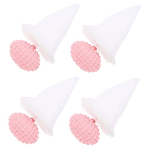 FONDOTIN 4 Stück Haarfilter Waschball Bälle zum Waschen von Kleidung Entfernung von Wäschereihaaren Wäsche Waschbälle Fusselentferner für Waschmaschine Reinigungsversorgung pp Rosa FONDOTIN 4 Stück Haarfilter Waschball Bälle zum Waschen von Kleidung Entfernung von Wäschereihaaren Wäsche Waschbälle Fusselentferner für Waschmaschine Reinigungsversorgung pp Rosa von FONDOTIN