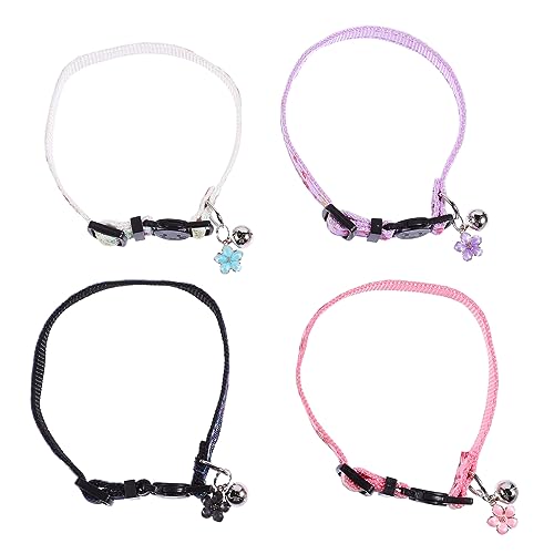 FONDOTIN Haustier-Halskette 4-teilig Katzenhalsband Blumenmuster Für Partys Hochzeiten Weihnachten Den Täglichen Gebrauch Für Katzen FONDOTIN Haustier-Halskette 4-teilig Katzenhalsband Blumenmuster Für Partys Hochzeiten Weihnachten Den Täglichen Gebrauch Für Katzen von FONDOTIN