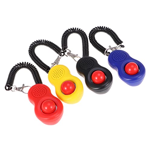FONDOTIN 4 Stück Klicker Für Haustiertraining USB-Schalter Produkt Auto Hundetrainer-clicker Interaktive Hundespielzeug Pfote Stöcke Clicker-hundetrainer Griff Bausatz Türgurt Kauer Gerät FONDOTIN 4 Stück Klicker Für Haustiertraining USB-Schalter Produkt Auto Hundetrainer-clicker Interaktive Hundespielzeug Pfote Stöcke Clicker-hundetrainer Griff Bausatz Türgurt Kauer Gerät von FONDOTIN