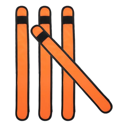 FONDOTIN 4 Stück Pferde-Leggings mit Knöchelriemen groß LED-beleuchtetes Pferdebeinband Beleuchtung Pferdebeinband LED Pferdeband Nacht Reitausrüstung Kummet Flash-Armband Stoff Orange FONDOTIN 4 Stück Pferde-Leggings mit Knöchelriemen groß LED-beleuchtetes Pferdebeinband Beleuchtung Pferdebeinband LED Pferdeband Nacht Reitausrüstung Kummet Flash-Armband Stoff Orange von FONDOTIN