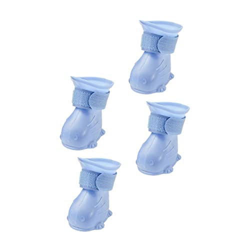 FONDOTIN 4 Stück wasserdichte Schuhe Hundestiefel Pfingstrosen Hundesocken Spalier Hundeschuhe Hundepfotenschuhe Hundepflasterschuhe Spender Pumpspender Welpen Outdoor FONDOTIN 4 Stück wasserdichte Schuhe Hundestiefel Pfingstrosen Hundesocken Spalier Hundeschuhe Hundepfotenschuhe Hundepflasterschuhe Spender Pumpspender Welpen Outdoor von FONDOTIN