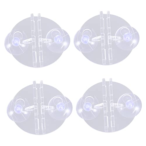 FONDOTIN 4stücke Aquarium Trennwand Teiliges Isolation Board Mit Saugnapf Transparentes Für Zucht Und Trennung Von Fischen Erhöht Überlebensrate Von Jungfischen Einfache Installation Am von FONDOTIN