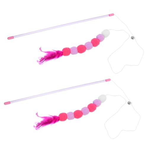 FONDOTIN 4 Stücke Lustige Stick Tunnel Clicker Katzen Decor Kicker Produkte Laufstall Scratcher Matte Feeder Zubehör Plüsch FONDOTIN 4 Stücke Lustige Stick Tunnel Clicker Katzen Decor Kicker Produkte Laufstall Scratcher Matte Feeder Zubehör Plüsch von FONDOTIN