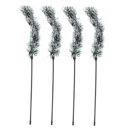 FONDOTIN 4Stücke Katzen Spielzeugset Interaktive Teaser Sticks mit Glocken und Quasten Lustige Katzenangel für Bindung für Weihnachten und Katzenliebhaber FONDOTIN 4Stücke Katzen Spielzeugset Interaktive Teaser Sticks mit Glocken und Quasten Lustige Katzenangel für Bindung für Weihnachten und Katzenliebhaber von FONDOTIN