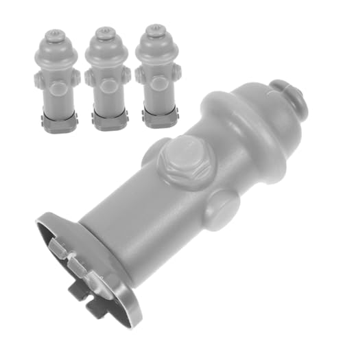 FONDOTIN 4er-Box Toilettenzubehör Für Hunde Drinnen Wurf Duftend Geformt Welpe Ausbildung Nach Säule Für Hundetöpfchen Für Den Innenbereich Säule Für Hundetoiletten Grey Plastik von FONDOTIN