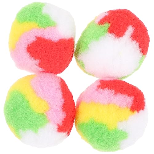 FONDOTIN 4pcs Cat Toy Bälle Interaktive Kategelbälle Haustier Spielzeug Katzen Kätzchen Training Spielen Ballspielzeug FONDOTIN 4pcs Cat Toy Bälle Interaktive Kategelbälle Haustier Spielzeug Katzen Kätzchen Training Spielen Ballspielzeug von FONDOTIN