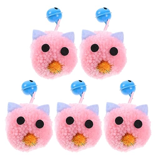 FONDOTIN 5pcs Katzenspielzeug Mäuse Plüsch Interaktives Katzenspielzeug Mit Glocke Befriedigendes Kauen Für Hauskatzen FONDOTIN 5pcs Katzenspielzeug Mäuse Plüsch Interaktives Katzenspielzeug Mit Glocke Befriedigendes Kauen Für Hauskatzen von FONDOTIN