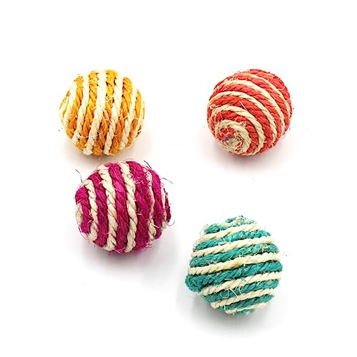 FONDOTIN 5 Stück Kätzchen Teaser Katzenkratzbaum Mit Ball Kauspielzeug Wollspielzeug Für Katzen Katzen Rollball Katzenspielzeug Verspieltes Katzenball Haustierspielzeug FONDOTIN 5 Stück Kätzchen Teaser Katzenkratzbaum Mit Ball Kauspielzeug Wollspielzeug Für Katzen Katzen Rollball Katzenspielzeug Verspieltes Katzenball Haustierspielzeug von FONDOTIN