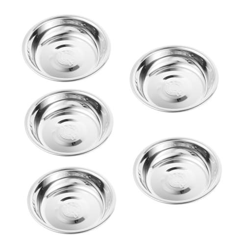 FONDOTIN 5 Stück Katzennapf Aus Edelstahl Katzenfutternäpfe Mate Futterspender Für Katzen Katzen Zeitschaltuhr Trockenfutter Katzenfutterautomat Automatischer Katzenfutterspender FONDOTIN 5 Stück Katzennapf Aus Edelstahl Katzenfutternäpfe Mate Futterspender Für Katzen Katzen Zeitschaltuhr Trockenfutter Katzenfutterautomat Automatischer Katzenfutterspender von FONDOTIN