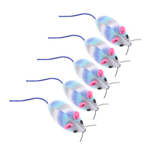 FONDOTIN 5stücke Katzen Spielzeug Mäuse Weichem Interaktive Katzenspielzeuge Mit Katzenminze Für Stundenlangen Spielspaß Für Wohnungskatzen Und Kätzchen FONDOTIN 5stücke Katzen Spielzeug Mäuse Weichem Interaktive Katzenspielzeuge Mit Katzenminze Für Stundenlangen Spielspaß Für Wohnungskatzen Und Kätzchen von FONDOTIN