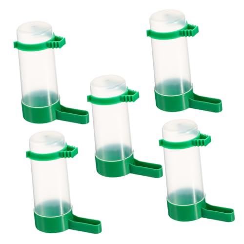 FONDOTIN 5Stücke Automatischer Vogeltrinker Wasserspender für Wellensittiche Nymphensittiche und Kleine zu Befestigen kein Schlamassel für Käfige FONDOTIN 5Stücke Automatischer Vogeltrinker Wasserspender für Wellensittiche Nymphensittiche und Kleine zu Befestigen kein Schlamassel für Käfige von FONDOTIN