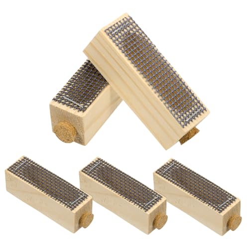 FONDOTIN 5Stücke Bienenkönigin Käfig Langlebiges Werkzeug für Bienenzucht für Inspektionen und Sichere Aufbewahrung und Handlich Mehrfach FONDOTIN 5Stücke Bienenkönigin Käfig Langlebiges Werkzeug für Bienenzucht für Inspektionen und Sichere Aufbewahrung und Handlich Mehrfach von FONDOTIN