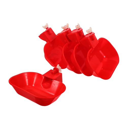 FONDOTIN 5stücke Hühnertränke Automatisches System Mit Wasserbechern Für Geflügel Küken Gänse Hasen Vögel Aus Pp-Material Mit Auslaufsicherem Design Für Gemeinsames Trinken FONDOTIN 5stücke Hühnertränke Automatisches System Mit Wasserbechern Für Geflügel Küken Gänse Hasen Vögel Aus Pp-Material Mit Auslaufsicherem Design Für Gemeinsames Trinken von FONDOTIN