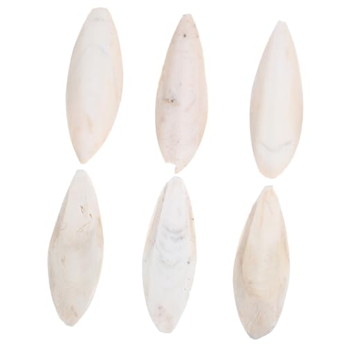 FONDOTIN 6stücke Cuttlefish-Knochen Für Vögel Kau Und Spielzeug Für Wellensittiche Nymphensittiche Und Finken Sichere Polierte Sepiaschalen Natürliche Vogelernährungszugabe FONDOTIN 6stücke Cuttlefish-Knochen Für Vögel Kau Und Spielzeug Für Wellensittiche Nymphensittiche Und Finken Sichere Polierte Sepiaschalen Natürliche Vogelernährungszugabe von FONDOTIN