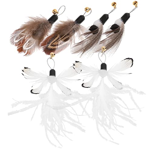 FONDOTIN 6 Stück Ersatzkopf für Katzenangel interaktives katzenspielzeug Interactive cat Toy Katzendekor Frische Step-Katzenstreu Katzenspielzeug für Wohnungskatzen Kätzchen FONDOTIN 6 Stück Ersatzkopf für Katzenangel interaktives katzenspielzeug Interactive cat Toy Katzendekor Frische Step-Katzenstreu Katzenspielzeug für Wohnungskatzen Kätzchen von FONDOTIN