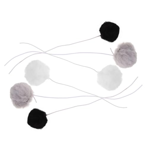 FONDOTIN 6 Stück Für Katzenstreu Katze Kauert Katnip Spinning Ball Katzenkratzen Im Innenbereich Interaktiver Katzenspielzeugball Katzenbälle Billard Elastisches Seil FONDOTIN 6 Stück Für Katzenstreu Katze Kauert Katnip Spinning Ball Katzenkratzen Im Innenbereich Interaktiver Katzenspielzeugball Katzenbälle Billard Elastisches Seil von FONDOTIN