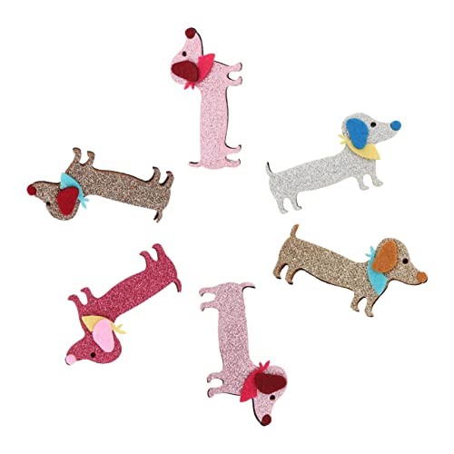 FONDOTIN 6St Haarnadel Dickie Hundeshampoo Tierhaarentferner Besen zur Entfernung von Tierhaaren Hundezubehör Haarschmuck haarklammer Set Haustier Kopfschmuck Cartoon-Haarspangen Filzstoff FONDOTIN 6St Haarnadel Dickie Hundeshampoo Tierhaarentferner Besen zur Entfernung von Tierhaaren Hundezubehör Haarschmuck haarklammer Set Haustier Kopfschmuck Cartoon-Haarspangen Filzstoff von FONDOTIN
