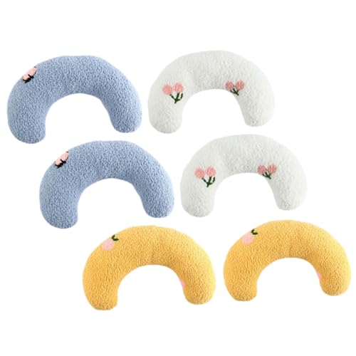 FONDOTIN 6-teiliges Katzenkissen U-förmiges Nackenstützkissen für Hauskatzen Tragbares Hunde-/katzenbettkissen Bequemes Weiches Kissen für Den Schlaf Von Haustieren FONDOTIN 6-teiliges Katzenkissen U-förmiges Nackenstützkissen für Hauskatzen Tragbares Hunde-/katzenbettkissen Bequemes Weiches Kissen für Den Schlaf Von Haustieren von FONDOTIN