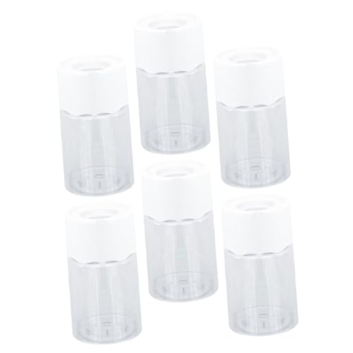 FONDOTIN 6stücke Teiliges Transparente Kunststoffvase Für Hydroponik Pflanzen Zylindrische Tischdeko Ohne Installation Für Büro Wohnzimmer Deko Einfache Pflege Reinigung FONDOTIN 6stücke Teiliges Transparente Kunststoffvase Für Hydroponik Pflanzen Zylindrische Tischdeko Ohne Installation Für Büro Wohnzimmer Deko Einfache Pflege Reinigung von FONDOTIN