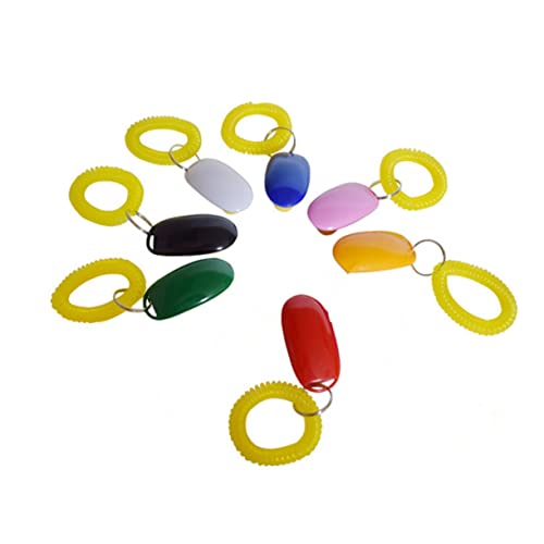 FONDOTIN 7-teiliges Trainings-clicker-Set Für Katzen Vögel Hühner Schafe Mäuse – Clicker-trainingstool Mit Handschlaufe FONDOTIN 7-teiliges Trainings-clicker-Set Für Katzen Vögel Hühner Schafe Mäuse – Clicker-trainingstool Mit Handschlaufe von FONDOTIN