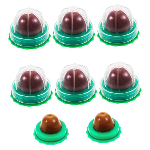 FONDOTIN 8stücke Katzenminzenball Mit Katzenminze Snackball Für Katzen Verdauungsförderer Haustier-snackball Katzenbeißball Mit Vitaminen Haarballenentferner von FONDOTIN