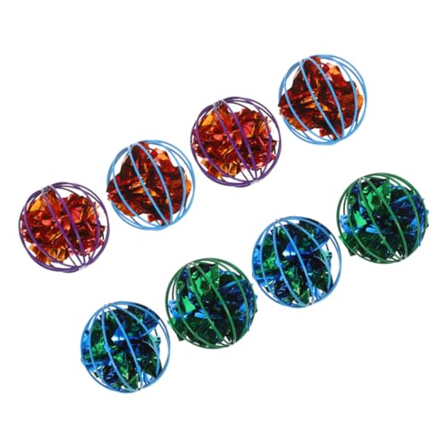 FONDOTIN 8 Stück Selbstspielendes Ballfütterer Katzenbälle Kätzchen Interaktives Leichte Kau Jagdbälle Knisterball Katzenspielzeug Kätzchenspielzeug Knister Katzenspielzeug FONDOTIN 8 Stück Selbstspielendes Ballfütterer Katzenbälle Kätzchen Interaktives Leichte Kau Jagdbälle Knisterball Katzenspielzeug Kätzchenspielzeug Knister Katzenspielzeug von FONDOTIN