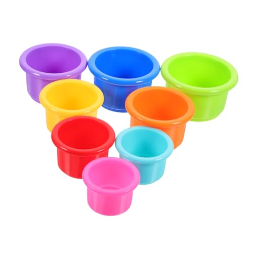FONDOTIN 8Stücke Stapelbecher für Kaninchen Futterspender aus Lebensmittelechtem Kreatives Versteckspiel für Haustiere für Kaninchenernährung und Beschäftigung FONDOTIN 8Stücke Stapelbecher für Kaninchen Futterspender aus Lebensmittelechtem Kreatives Versteckspiel für Haustiere für Kaninchenernährung und Beschäftigung von FONDOTIN