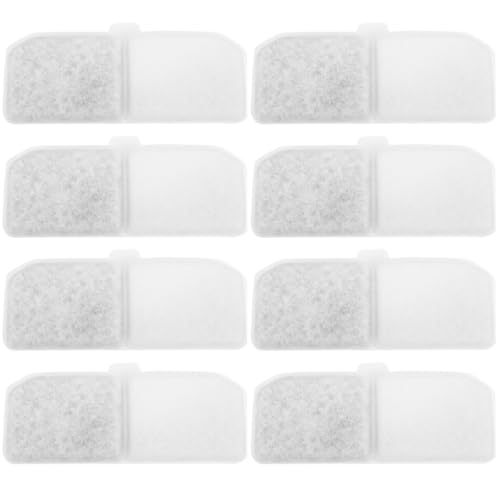 FONDOTIN 8st Wasserspender Filterwatte Katzenbrunnen Hund Tank Haustier Verschütten Werkzeug Filter Für Wasserbrunnen Filter Für Wasserspender Filtermatte Wasserspenderfilter Baumwolle Weiß FONDOTIN 8st Wasserspender Filterwatte Katzenbrunnen Hund Tank Haustier Verschütten Werkzeug Filter Für Wasserbrunnen Filter Für Wasserspender Filtermatte Wasserspenderfilter Baumwolle Weiß von FONDOTIN