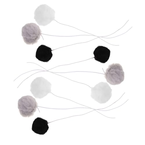 FONDOTIN 9stücke Katzenspielzeug Teilig Mit Plüschbällen Interaktive Bälle Für Kätzchen Und Katzen Fördert Spiel Und Bewegung Für -katzenkratzbäume Und Indoor-spielspaß FONDOTIN 9stücke Katzenspielzeug Teilig Mit Plüschbällen Interaktive Bälle Für Kätzchen Und Katzen Fördert Spiel Und Bewegung Für -katzenkratzbäume Und Indoor-spielspaß von FONDOTIN