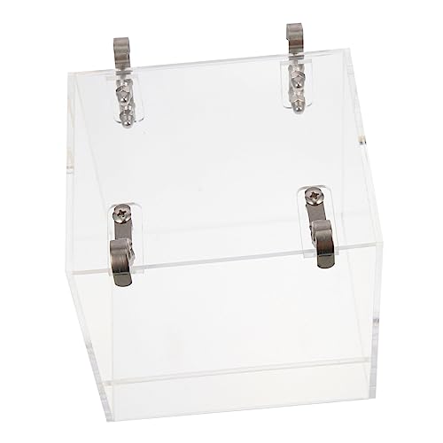 FONDOTIN Haustier Vogelkäfig Papagei Acryl Dusche Box Käfig Vogel Versorgung Elegante Design von FONDOTIN