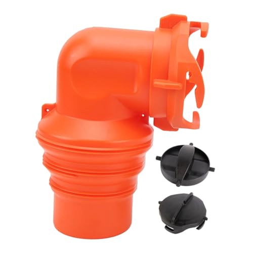 FONDOTIN Adapter für Wohnmobil Abwasserschlauch Drehbar Einfach zu Installierender PVC für Abwasserventile Kompatibel mit Verschiedenen Abwasserschläuchen FONDOTIN Adapter für Wohnmobil Abwasserschlauch Drehbar Einfach zu Installierender PVC für Abwasserventile Kompatibel mit Verschiedenen Abwasserschläuchen von FONDOTIN