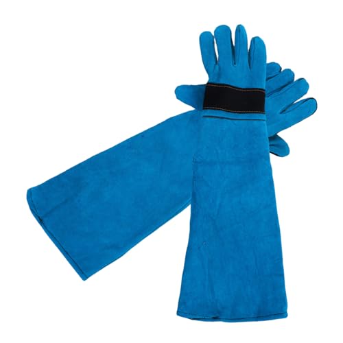 FONDOTIN Anti-Biss-Handschuhe Reinigungshandschuhe Für Haustiere Fellpflegehandschuhe Für Katzen Ärmel Für Hundebisse Handschuhe Zum Umgang Mit Schlangen Hufhandschuhe Rindsleder Himmelblau FONDOTIN Anti-Biss-Handschuhe Reinigungshandschuhe Für Haustiere Fellpflegehandschuhe Für Katzen Ärmel Für Hundebisse Handschuhe Zum Umgang Mit Schlangen Hufhandschuhe Rindsleder Himmelblau von FONDOTIN