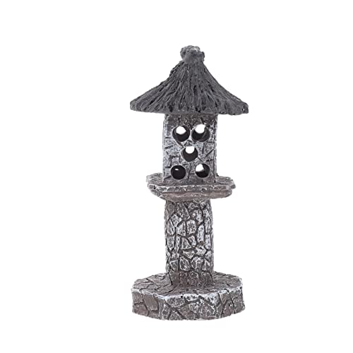 FONDOTIN Dekorative Fischversteck-Statue Resin wasserdichte Lebensechte Aquarium-Dekoration Mit Einzigartigem Lampen-Design Für Süßwassertanks Für Fische Und Einfach Zu Integrieren FONDOTIN Dekorative Fischversteck-Statue Resin wasserdichte Lebensechte Aquarium-Dekoration Mit Einzigartigem Lampen-Design Für Süßwassertanks Für Fische Und Einfach Zu Integrieren von FONDOTIN