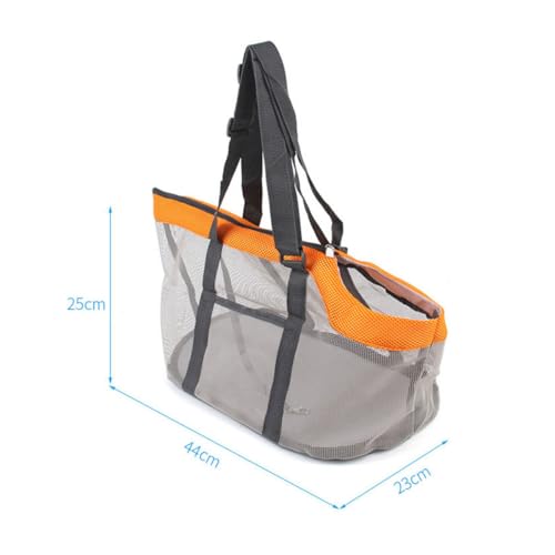 FONDOTIN Atmungsaktive Robuste Nylon transporttasche für Hunde und Katzen Große Bequeme Handtasche für Reisen und Outdoor bis Tragkraft für Wanderungen Camping und Alltag von FONDOTIN