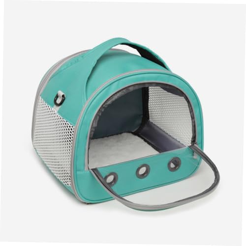 FONDOTIN Atmungsaktive Tragbare Hamster Tasche aus Oxford Stoff Verstellbarer Schultergurt Leichtes Design für Meerschweinchen Streifenhörnchen und Igel für Outdoor Reisen und Camping von FONDOTIN