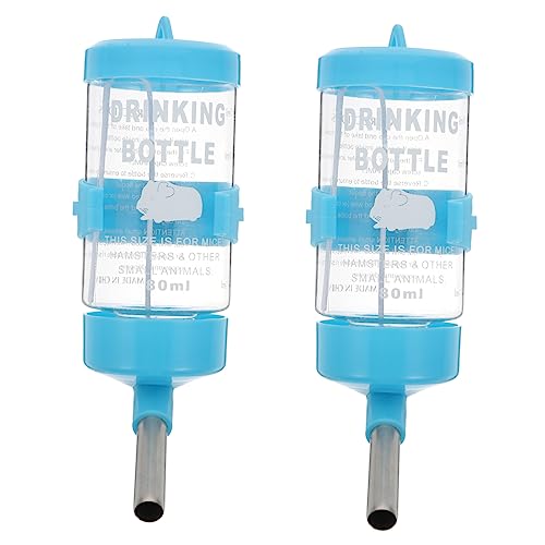 FONDOTIN 2stücke Hamster Trinkflasche Automatischer Wasserspender Für Haustiere Auslaufsicher Praktisches Trinkwerkzeug Aus Hochwertigem Und Edelstahl von FONDOTIN