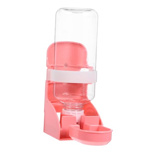 FONDOTIN Hängender Wasserspender Für Haustiere Plastik-wasserflasche Für Hamster Und Kaninchen Pet Cage Trinkflasche Mit Einfacher Wasserabgabe Bei Leichtem Berühren Tragbar Für Reisen von FONDOTIN