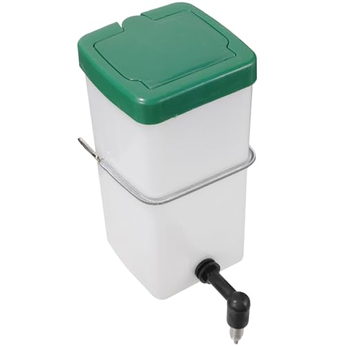 FONDOTIN Automatischer Haustier Wasserspender für Kleintiere Hängende Trinkflasche für Kaninchen Meerschweinchen und Hamster Auslaufsicher mit Praktischem Haken und Leicht zu Reinigen von FONDOTIN