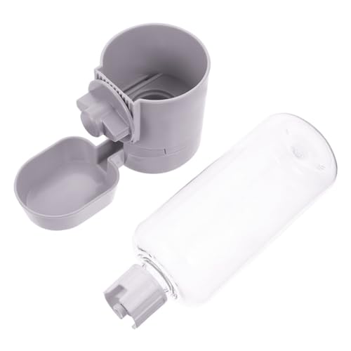 FONDOTIN Automatischer Trinkbrunnen Wellensittich Wasserspender Wasserspielzeug Für Katzen Kaninchen Wasserspender Für Katzen Käfig Hunde Hängend Haustierwasser Katzenwasser Plastik Grey FONDOTIN Automatischer Trinkbrunnen Wellensittich Wasserspender Wasserspielzeug Für Katzen Kaninchen Wasserspender Für Katzen Käfig Hunde Hängend Haustierwasser Katzenwasser Plastik Grey von FONDOTIN