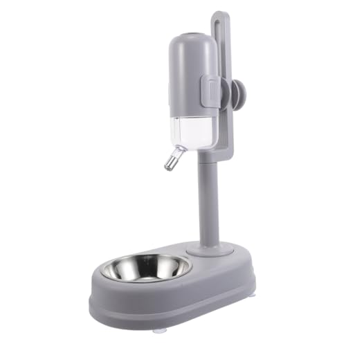 FONDOTIN Automatischer Wasserspender Für Katzen Abnehmbarer Wassernapf Futternapf Für Hunde Auslaufsicherer Katzennapf Automatischer Wasserspender Tierwasserspender Grauer Kunststoff FONDOTIN Automatischer Wasserspender Für Katzen Abnehmbarer Wassernapf Futternapf Für Hunde Auslaufsicherer Katzennapf Automatischer Wasserspender Tierwasserspender Grauer Kunststoff von FONDOTIN