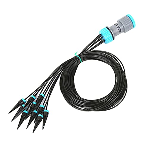 FONDOTIN Automatisches Bewässerungssystem mit Tropfköpfen Langes Tropfbewässerungsset für Garten und Zimmerpflanzen Effiziente und Zeitsparende Bewässerungslösung von FONDOTIN